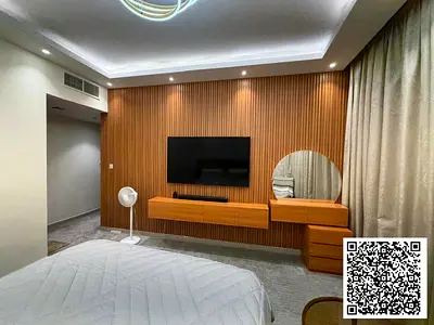 جاهزة للسكن شقة فاخرة 2 غرفة نوم شقة مفروشة بالكامل / عجمان كورنيش ريزيدنس
