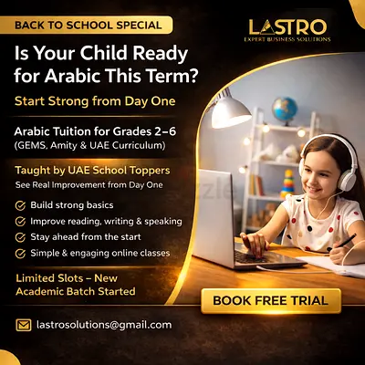 SUBJECT TEACHER-ARABIC GRADE 1-8