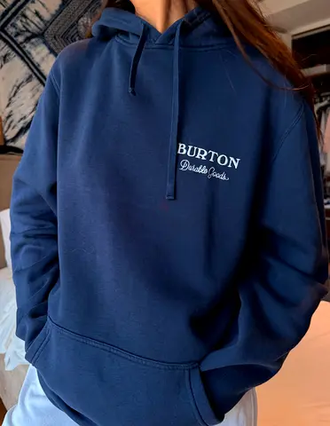 Navy Hoodie Burton
