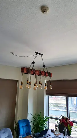 Rustic Industrial Ceiling Light Fixture