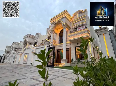فيلا تصميم طابقين ورووف 6 نوم ماستر مساحه الارض 3400 قدم بسعر قابل لتفاوض و شامل رسوم التسجيل و التملك