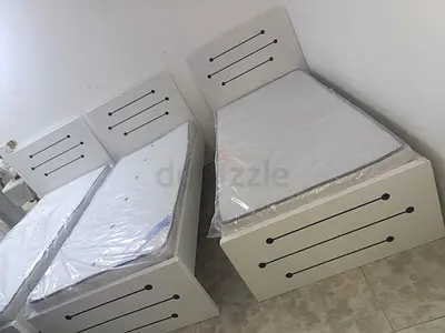 Single Bed Frame with Mattress 90+190 size