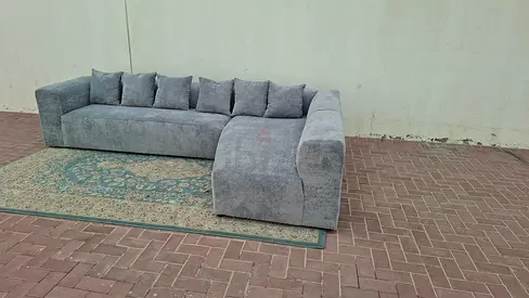 Luxury Grey Sofa – Modern Living