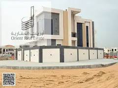 Villa for sale at Ajman. Al Helio1 area ,5 master room, majlis, 2hall, big kitchen, maid room, Freeh