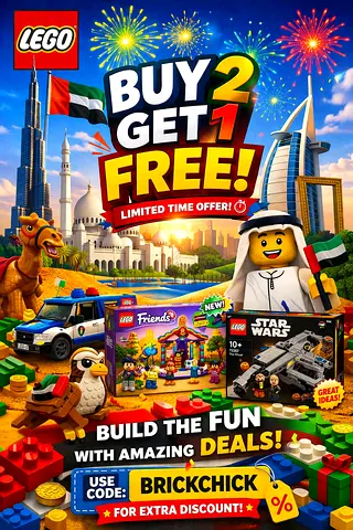 🧱 BUY 2, GET 1 FREE on LEGO!! 🤯🔥 use code BRICKCHICK for an extra discount
