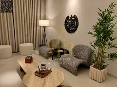 A villa with personal finishes, including electricity, water, air conditioning and furnishings, loca