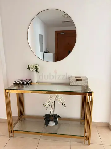 Console Table + Mirror