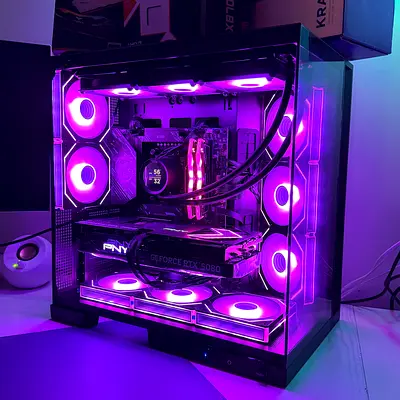 Brand New RTX 5080 Ryzen 7 9800X3D Gaming PC Rendering PC AI PC