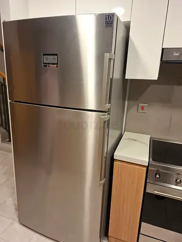 Bosch stainless steel fridge freezer