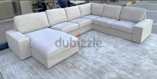 IKEA Kivik U Shape Sofa Beige Good condition