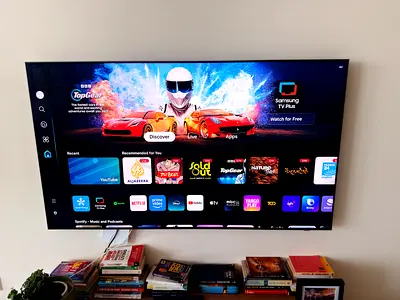 Samsung OLED TV - Excellent condition, wall-mounted.  65 Inch Neo QLED 4K QN90C Smart TV