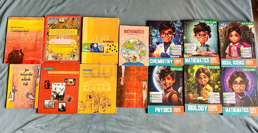 CBSE class X Textbooks and Guides(includes PYQs,SQPs and important questions)