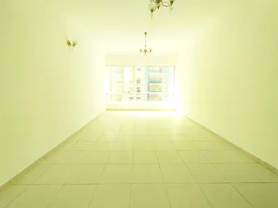 Huge 2bhk apartment with balcony with built-in wardrobe gym pool on street building near to Dubai exit