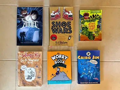 6x Kids Books