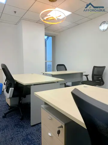 Fully Furnished 250 Sq Ft Office, Ready for Use in a High-Profile Business Center.