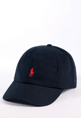 Polo Ralf Lauren cap in black