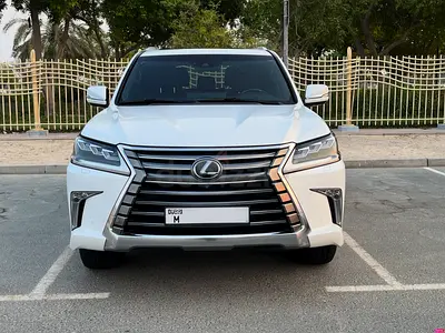 2017 Lexus LX570 — Immaculately Maintained - Pearl White · GCC Spec