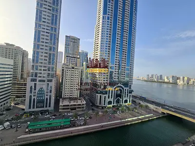 عربي: شقة غرفتين ماستر وصالة مع بلكونة وباركينغ مجاني بإطلالة بحرية بانوراما في المجاز 3 القصباء بسعر 58 ألف