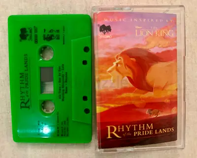 Rhythm of the Pride Lands – Music Inspired by The Lion King (1995) Audio Cassette Tape