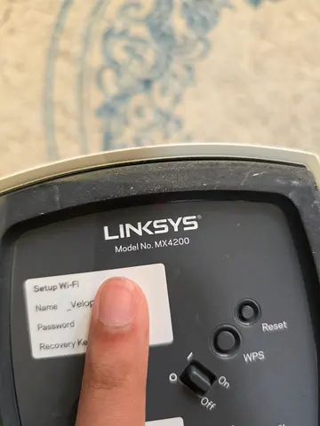 1 piece Linksys MX4200 Velop Router