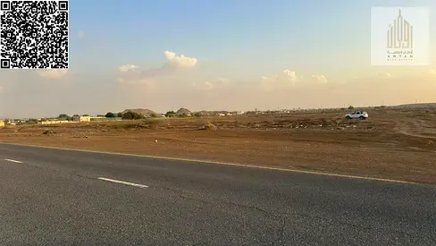 Residential land for sale in Al Manama 13, Ajman. Land area: 400 square meters / 4305 square feet Ground floor + 1-floor permit Freehold for all n