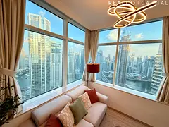 Furnished 1 Bedroom in Dubai Marina | Full Marina View Balcony | Botanica Tower