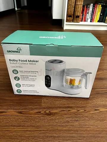 Brand new Grownsy baby food maker