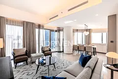 Fully Furnished | High Floor | Burj and Sea View