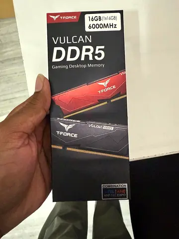 T force Vulcan 16gb ddr5 6000mhz cl38 for sale Need to sell quickly