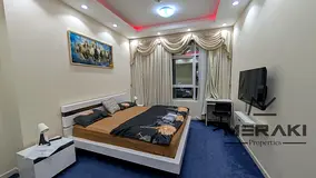 Two bedrooms and a living room for sale in Orient Towers - Ajman