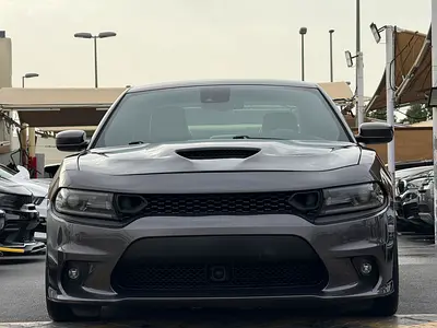 دودج تشارجر SRT SCATPACK 6.4L موديل 2015 خليجى صبغ الوكاله بحاله الوكاله