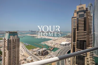 Partial sea view 1 bedroom in Dubai Marina