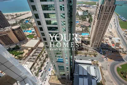 Partial sea view 1 bedroom in Dubai Marina