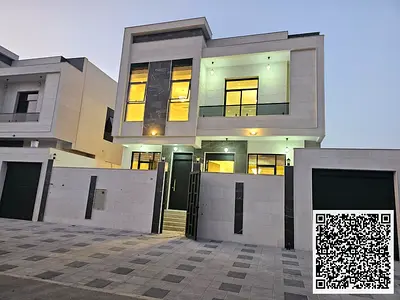 🏡 للبيع – فللتين متلاصقتين | الباهية – عجمان 🏡  📍 الموقع: منطقة الباهية – (شارع + سكة) موقع مميز وقريب من جميع الخدمات  🏠 تفاصيل كل فيلا:  5 غرف ن