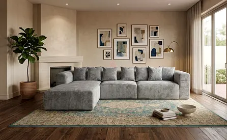 Comfort  Style Sofa – Ready