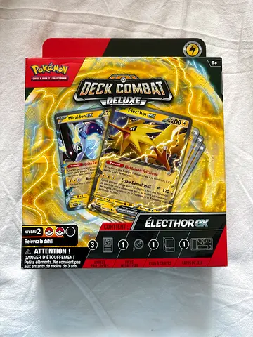 Sealed Pokémon TCG Combat Deck — Electhor EX