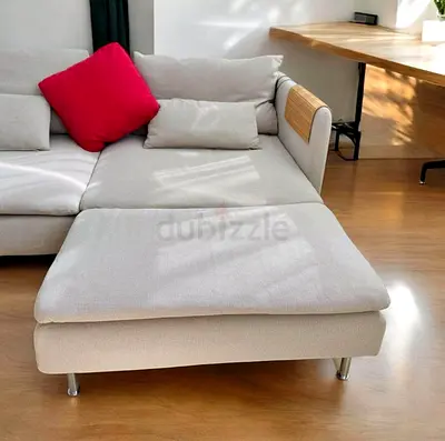 IKEA Soderhamn L Shape Sofa Gray Good condition