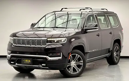 2023 Jeep Grand Wagoneer Series 2, 2029 Jeep Warranty + Service Contract, Jeep FSH, GCC