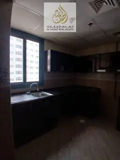 Spacious 1 Bedroom Hall Apartment for Rent in Al Qasimia – Al Nad, Master Bedroom Layout with Exce