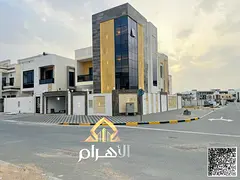 Luxury villa in a special location in Al-Amra, modern, directly from the owner, personal finishing,