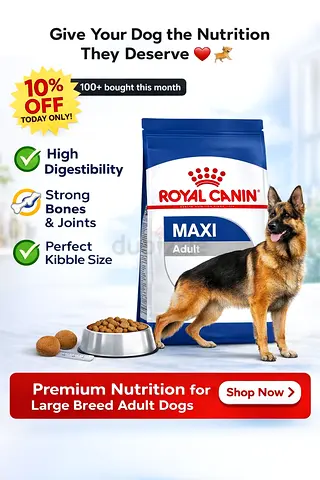 Selling: Royal Canin Maxi Adult — Large Breed Dry Dog Food (original packaging)