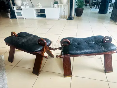 Wooden Camel Stool/ bench