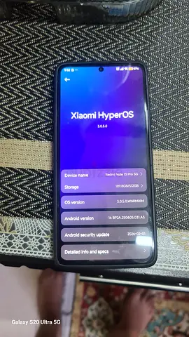 My Xiaomi phone running HyperOS — good working condition