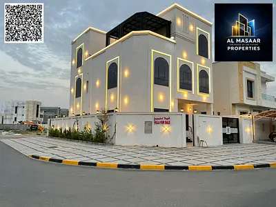 فيلا شامل رسوم التسجيل والتمليك مودرن مقابل مسجد وخدمات مباشره تملك حر لجميع الجنسيات بسعر قابل للتفاوض