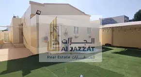 A distinctive villa is available for rent on the main street in Al Jazat.