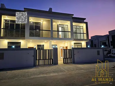 🏠 6 Master Bedroom Townhouse with Roof for Sale in Al Bahia – Ajman | 🧾 Fees Included | 💰 10% Downpayment | Mortgage Available