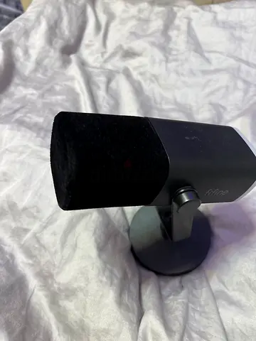 My studio broadcast microphone with adjustable desk/wall mount