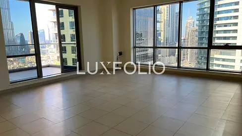 Burj Khalifa View | High floor | Vacant