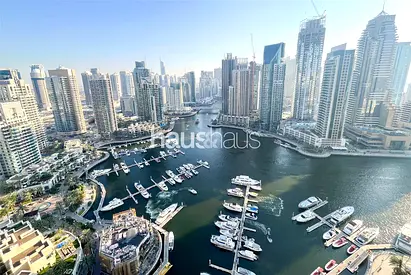Furnished | Full Marina Views | AVL 6th July