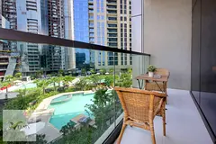Furnished Studio | Spacious Balcony | High Floor | Pool &amp; Sea View